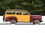 Ford V8 Super Deluxe Station Wagon 1941 года